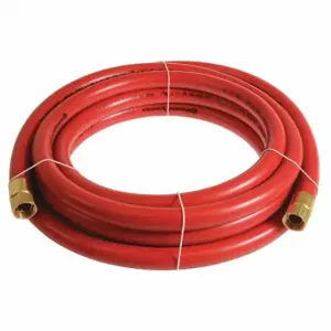 CONTINENTAL PLR07525-15-41 Air Hose, 3/4 Inch Hose Inside Dia, Red, Brass 3/4 Inch Fnpt X Brass 3/4 Inch Fnpt | CR2FEV 50JH33