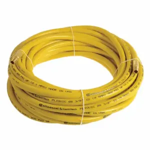 CONTINENTAL PLY05030-50-11 Air Hose, 1/2 Inch Hose Inside Dia, Yellow, Brass 1/2 Inch Mnpt X Brass 1/2 Inch Mnpt | CR2ENU 50JJ56