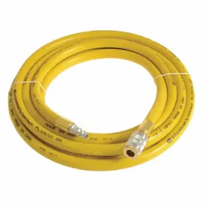 CONTINENTAL PLY07525-75-51 Air Hose, 3/4 Inch Hose Inside Dia, Yellow, Steel 3/4 Inch Mnpt X Brass 3/4 Inch Fnpt | CR2FJH 50JK21