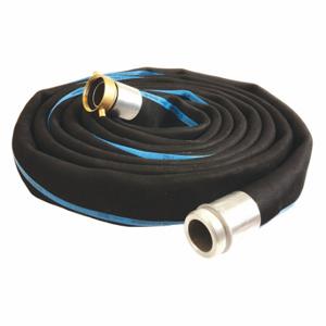 CONTINENTAL RD200-50MF-G Water Suction and Discharge Hose, 2 Inch Heightose Inside Dia, 125 psi, Black | CR2JCZ 55CG74