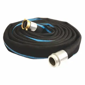 CONTINENTAL RD150-50MF-G Water Suction and Discharge Hose, 1 1/2 Inch Hose Inside Dia, 125 PSI, Black | CR2JAW 55CG73