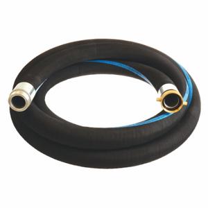 CONTINENTAL RSG150-25MF-G Water Suction and Discharge Hose, 1 1/2 Inch Heightose Inside Dia, 150 PSI, Black | CR2JBT 55CG89