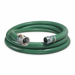 CONTINENTAL SP150-50CN-G Water Suction and Discharge Hose, 1 1/2 Inch Heightose Inside Dia, 89 PSI, Green | CR2JCY 55CG35