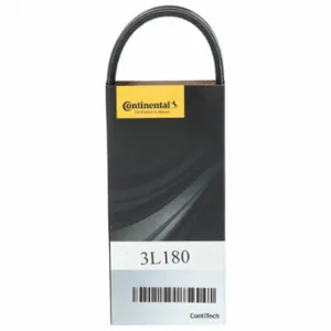 CONTITECH INC 3L180 V-Belt, 3L180, 18 Inch Outside Length, 3/8 Inch Top Width, 7/32 Inch Thick | CR2LLF 459H79