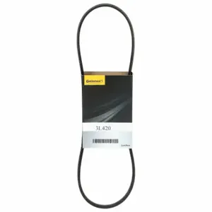 CONTITECH INC 3L530 V-Belt, 3L530, 53 Inch Outside Length, 3/8 Inch Top Width, 7/32 Inch Thick | CR2LGH 459J15