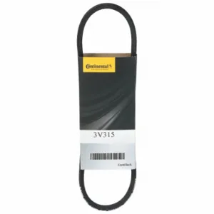 CONTITECH INC 3V335 V-Belt, 3V335, 33.5 Inch Outside Length, 3/8 Inch Top Width, 5/16 Inch Thick | CR2LQB 459J22