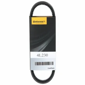 CONTITECH INC 4L330 Cogged V-Belt, 4L330, 33 Inch Outside Length, 1/2 Inch Top Width, 5/16 Inch Thick | CR2LML 459J55