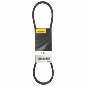 CONTITECH INC A54 V-Belt, A54, 56 Inch Outside Length, 1/2 Inch Top Width, 5/16 Inch Thick | CR2LMY 459K97