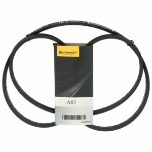 CONTITECH INC A87 V-Belt, A87, 89 Inch Outside Length, 1/2 Inch Top Width, 5/16 Inch Thick | CR2LLJ 459L31