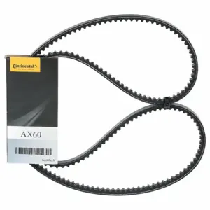 CONTITECH INC AX46 Cogged V-Belt, Ax46, 48 Inch Outside Length, 1/2 Inch Top Width, 5/16 Inch Thick | CR2LNZ 459N92