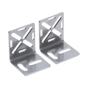 CONTRINEX YXW-0007-000 Mounting Bracket, Stainless Steel, Side Or End Mount, Pack Of 2 | CV7DVB