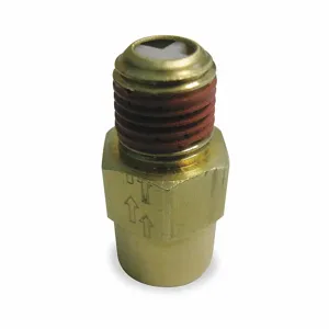 CONTROL DEVICES P2525-1WA Check Valve, 1/4 Inch FNPT, 1/4 Inch MNPT, 250 psi Max. Pressure | CH9UZU 6D917