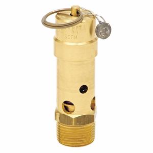 CONTROL DEVICES SB75-0A075 Air Safety Valve, Soft Seat, 3/4 Inch MNPT Inlet Size, 75 psi Preset Setting | CH9PBQ 45MH32