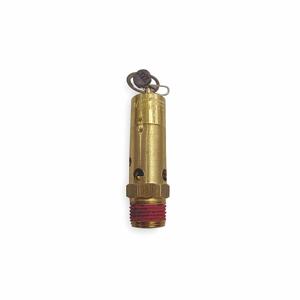 CONTROL DEVICES SF50-1A150 Air Safety Valve, Soft Seat, 1/2 Inch MNPT Inlet Size, 150 psi Preset Setting | CH9PAE 6D925