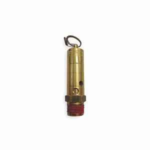 CONTROL DEVICES SN50-1A150 Air Safety Valve, Hard Seat, 1/2 Inch MNPT Inlet Size, 150 psi Preset Setting | CH9PBU 4TK24