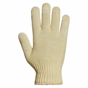 COOL GRIP SPGRK/A/S Knit Gloves, Size S, Glove Hand Protection, Uncoated, ANSI Abrasion Level 2, Yellow, 1 PR | CR2LWP 103AV9