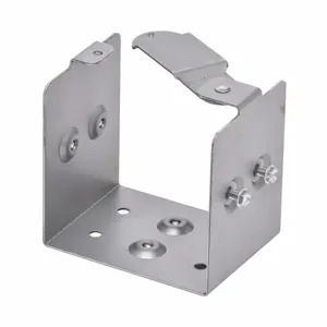 COOPER B-LINE 88 HSC Wireway Connector, 8 x 8 Inch Size, Connector Style, Galvanized Steel | CH7CWZ