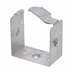 COOPER B-LINE 22 HSCU Wireway Connector, 2.5 x 2.5 Inch Size, Universal Style, Galvanized Steel | CH7AJY