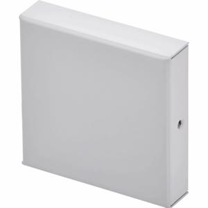 COOPER B-LINE 1212 HSE NK Wireway End, No Knockout, 12 x 12 Inch Size, Steel, Gray | CH7UQC