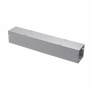 COOPER B-LINE 4436 G NK Wiring Trough, 36 x 4 x 4 Inch Size, Screw Covered, Steel, Gray | CH7VDC