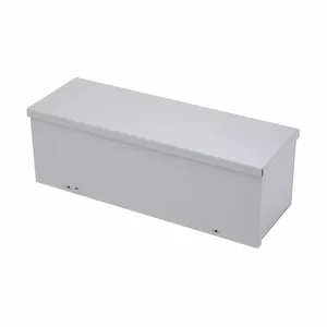 COOPER B-LINE 4448 GRTGV NK Wiring Trough, 48 x 4 x 4 Inch Size, Screw Covered, Galvanized Steel, Gray | CH7VEA