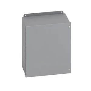 COOPER B-LINE 10106-12CHSC JIC Panel Enclosure, 6 x 10 x 10 Inch Size, Hinged Cover, Carbon Steel | CH6YYX