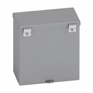 COOPER B-LINE 864 RTHC NK Junction Box, 4 x 6 x 8 Inch Size, Hinged Cover, Carbon Steel | CH7CRJ