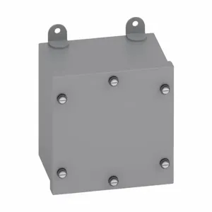 COOPER B-LINE 884 WPSC Junction Box, 4 x 4 x 8 Inch Size, Screw Cover, Carbon Steel | CH7CVV