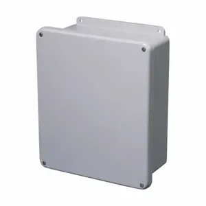 COOPER B-LINE 14126-4XFLC JIC Panel Enclosure, 6.25 x 15.50 x 15.50 Inch Size, Screw Cover, Fiberglass | CH6ZPP