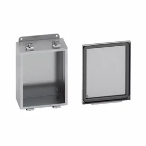 COOPER B-LINE 643-4XSS6LC JIC Panel Enclosure, 3 x 4 x 6 Inch Size, Screw Cover, 316SS | CH7CDE