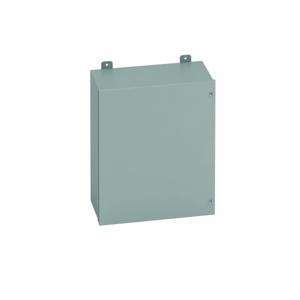 COOPER B-LINE 30207-12CHSC JIC Panel Enclosure, 7 x 20 x 30 Inch Size, Hinged Cover, Carbon Steel | CH7AYF