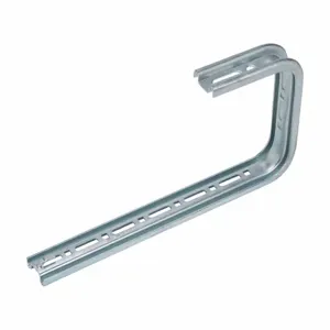 COOPER B-LINE 4 C BRKT HD C Bracket, Hot dip galvanized, Steel | CH7KHF