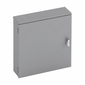 COOPER B-LINE 24126 RTC Telephone Cabinet, 6 x 12 x 24 Inch Size, Hinged Cover, Carbon Steel | CH7JZL