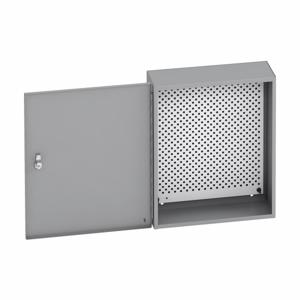 COOPER B-LINE 36246-1PP Panel Enclosure, 36 x 6 x 24 Inch Size, Hinged cover, Wall mount, Carbon steel | CH7BFV