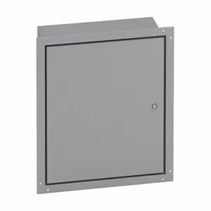 COOPER B-LINE 30248-FM Wall Mounted Panel Enclosure, 8 x 24 x 30 Inch Size, Hinged Cover, Carbon Steel | CH7BBK