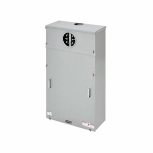 COOPER B-LINE 122013 Meter Socket Enclosure, 20A, Galvanized Steel, Surface Mount, 13 Jaws | CH6YPK