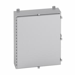 COOPER B-LINE 20206-4XSS6 Wall Mounted Panel Enclosure, 6 x 20 x 20 Inch Size, Hinged Cover, 316SS | CH7AFB