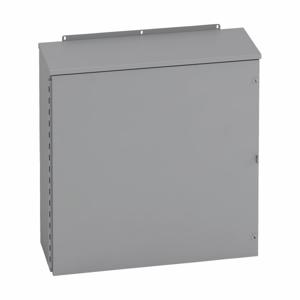 COOPER B-LINE 363612 RHC Panel Enclosure, 36 x 12 x 36 Inch Size, Hinged cover, Carbon steel | CH7BKV