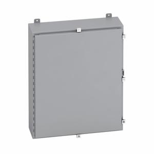COOPER B-LINE 20168-4 Wall Mounted Panel Enclosure, 20 x 6 x 16 Inch Size, Carbon Steel | CH6YQU