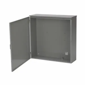 COOPER B-LINE 304811 HRTCT Cabinet, Hinged Cover, Gray, Galvanized steel, Surface mount | CH7KCD