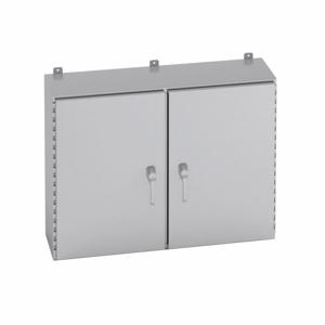 COOPER B-LINE 364212-4XSD3PT Wall Mounted Panel Enclosure, 12 x 42 x 36 Inch Size, Hinged Cover, 304SS | CH7BLT