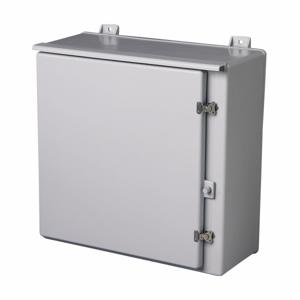 COOPER B-LINE 30208 RHCF Wall Mounted Panel Enclosure, 9.89 x 20.99 x 32.86 Inch Size, Hinged Cover | CH7AYL