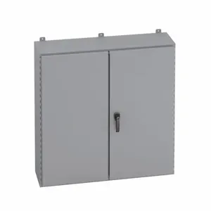 COOPER B-LINE 36308-12TE Wall Mounted Panel Enclosure, 8 x 30 x 36 Inch Size, Hinged Cover, Carbon Steel | CH7BJP