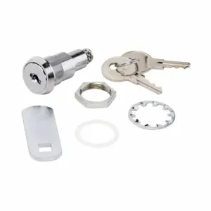 COOPER B-LINE 25351 A Flush Lock, Bright Plated, Steel, Wall Mounting | CH7AXD