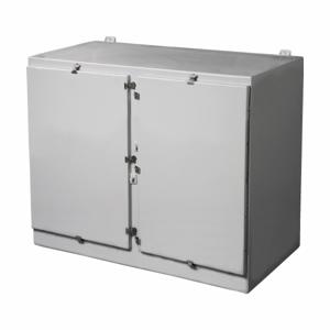 COOPER B-LINE 364812-4XFD Wall Mounted Panel Enclosure, 13.62 x 48.50 x 39.50 Inch Size, Hinged Cover | CH7BLX