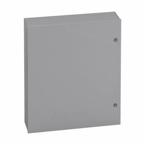 COOPER B-LINE 423013-1 Panel Enclosure, 42 x 13 x 30 Inch Size, Wall Mount, Keyhole Slots, Carbon Steel | CH6YVK