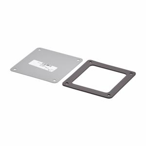 COOPER B-LINE 44-12FCP Closure Plate, Steel, 4 x 4 Inch Size | CH7KEH