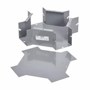 COOPER B-LINE 44 HSX Hinge Cover, Steel, Gray, 4 x 4 Inch Size | CH7KFX
