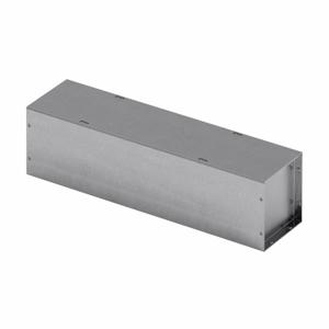 COOPER B-LINE 4412 GTGV NK Wiring Trough, 12 x 4 x 4 Inch Size, Screw Covered, Galvanized Steel, Gray | CH7VBG