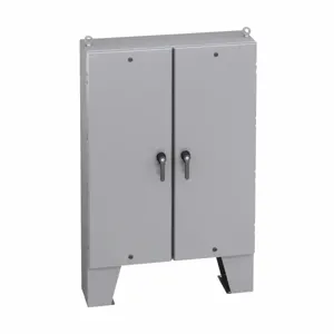 COOPER B-LINE 624812-4XSFD3PT Ground Mounted Panel Enclosure, 12 x 48 x 62 Inch Size, 304SS | CH7CCH